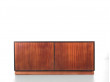 Mid-Century  modern scandinavian sideboard in Rio rosewood by Henning Kjaernulf 