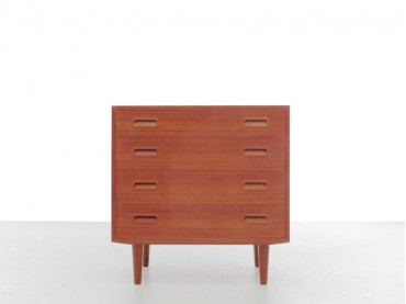 Mid-Century  modern scandinavian chest or drawer in teak by Poul Hundevad