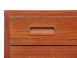 Mid-Century  modern scandinavian chest or drawer in teak by Poul Hundevad