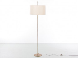 Lampadaire scandinave en laiton