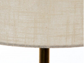 Mid-Century  modern scandinavian floor lamp in brass