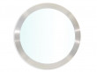 Miroir scandinave rond en aluminium