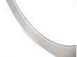 Miroir scandinave rond en aluminium