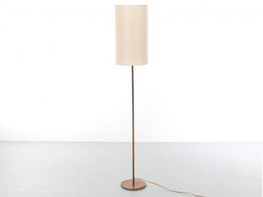 Mid-Century  modern scandinavian floor lamp in brass