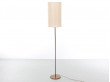 Mid-Century  modern scandinavian floor lamp in brass