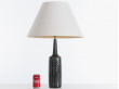 Mid-Century  modern scandinavian  ceramic table lamp by Palshus