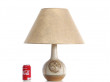 Mid-Century  modern scandinavian  ceramic table lamp by Søholm