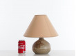 Mid-Century  modern scandinavian  ceramic table lamp by Søholm