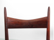 Mid-Century  modern  set of 4 dining chairs in Rio rosewood by H. Vestervig Eriksen