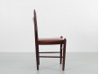 Mid-Century  modern  set of 4 dining chairs in Rio rosewood by H. Vestervig Eriksen