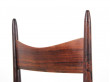 Mid-Century  modern  set of 4 dining chairs in Rio rosewood by H. Vestervig Eriksen