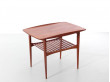 Table d'appoint scandinave en teck modèle FD 510