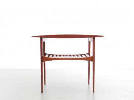 Mid-Century  modern side table in teak by Tove and Edvard Kindt-Larsen model FD 510