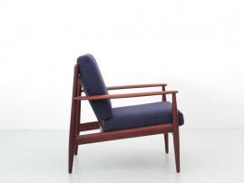 Paire de fauteuils scandinave en teck model 118 