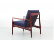 Mid-Century  modern pair of lounge chairs in teak model 118 by Grete Jalk