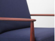 Paire de fauteuils scandinave en teck model 118 