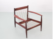 Mid-Century  modern pair of lounge chairs in teak model 118 by Grete Jalk