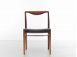 Mid-Century  modern scandinavian chair in Rio rosewood by Kai Lyngfeldt-Larsen