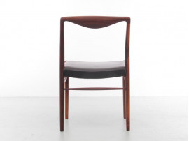 Mid-Century  modern scandinavian chair in Rio rosewood by Kai Lyngfeldt-Larsen