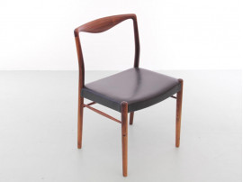 Mid-Century  modern scandinavian chair in Rio rosewood by Kai Lyngfeldt-Larsen