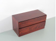 Mid-Century  modern scandinavian small chest of drawers in rosewood by Arne Wahl Iversen