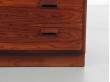Mid-Century  modern  Scandinavian chest of drawers in Rio rosewood by Borge Mogensen