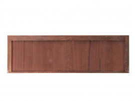 Mid-Century  modern scandinavian wall vitrine in rosewood 