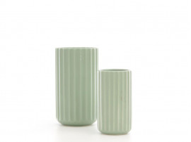 Set of 2 Mid-Century  modern scandinavian Lungby vases