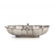 Mid-Century  modern scandinavian tin bowl by Just Andersen