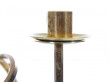 Mid-Century  modern scandinavian candlestick in brass by Josef Frank