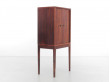 Mid-Century  modern scandinavian rosewood pipe cabinet by Ole Wansher