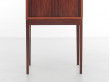 Mid-Century  modern scandinavian rosewood pipe cabinet by Ole Wansher