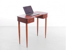 Petit bureau scandinave en acajou