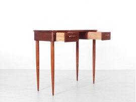 Mid-Century  modern scandinavian  little desk in mahogany