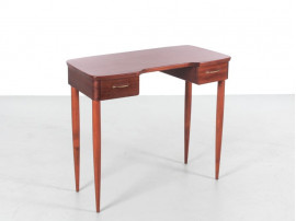 Mid-Century  modern scandinavian  little desk in mahogany