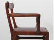 Mid-Century  modern scandinavian set of 6 chairs and 2 armchairs in Rio rosewood model Rungstelund by Ole Wanscher