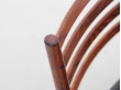 Mid-Century  modern scandinavian set of 6 chairs in Rio rosewood  by Kai Lyngfeldt Larsen