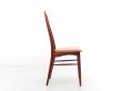 Mid-Century  modern scandinavian Danish set of 4 chairs and 2 armchairs in Rio rosewood model Eva by Niels Kofoed 