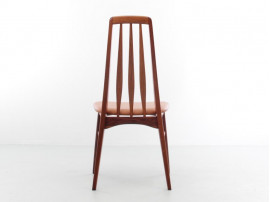 Mid-Century  modern scandinavian Danish set of 4 chairs and 2 armchairs in Rio rosewood model Eva by Niels Kofoed 