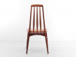 Mid-Century  modern scandinavian Danish set of 4 chairs and 2 armchairs in Rio rosewood model Eva by Niels Kofoed 