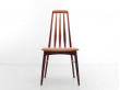 Mid-Century  modern scandinavian Danish set of 4 chairs and 2 armchairs in Rio rosewood model Eva by Niels Kofoed 