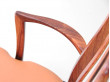 Mid-Century  modern scandinavian pair of 2 armchairs in Rio rosewood model Eva by Niels Kofoed 