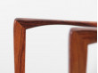 Mid-Century  modern scandinavian pair of 2 armchairs in Rio rosewood model Eva by Niels Kofoed 