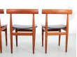 Table de repas scandinave à rallonges Dining set en teck model 630