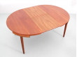 Table de repas scandinave à rallonges Dining set en teck model 630