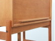 Mid-Century  modern scandinavian secretary in oak by Arne Wahl Iversen model 67