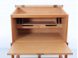 Mid-Century  modern scandinavian secretary in oak by Arne Wahl Iversen model 67