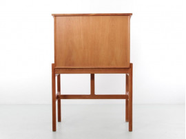 Mid-Century  modern scandinavian secretary in oak by Arne Wahl Iversen model 67