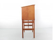 Mid-Century  modern scandinavian secretary in oak by Arne Wahl Iversen model 67