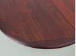 Mid-Century  modern scandinavian dining table in Rio rosewood